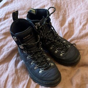 Dr. Martens Combs Tech Padded Black Boots
